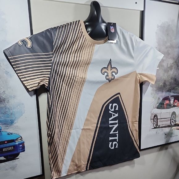 XL New Orleans Saints NFL Game Day Fan Jersey - Picture 3 of 8